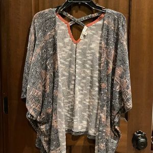 Jolt black-brown sweater